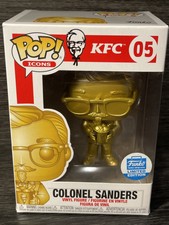 Funko .Pop Ad Icons KFC - Gold Colonel 