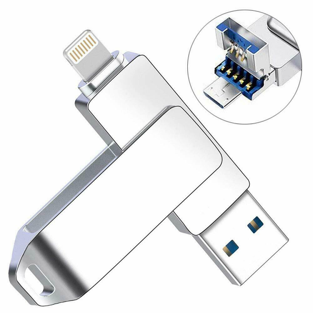 1TB 64GB USB Flash Drive Memory Stick External Storage For iPhone