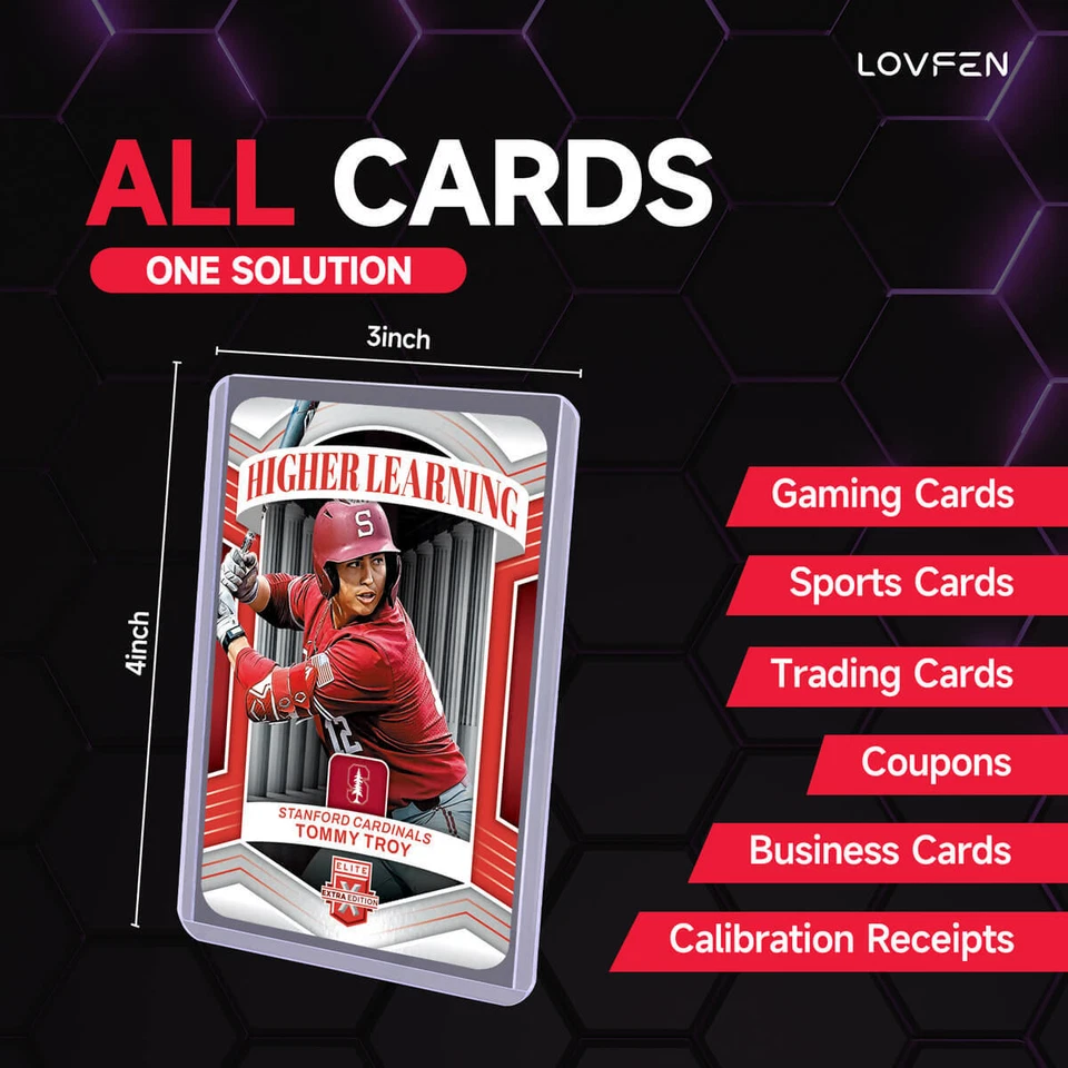 100/200/500x Toploader 3" X 4" für 35pt Pokemon Magic Yugioh TCG Kartenhüllen - Bild 4 von 4