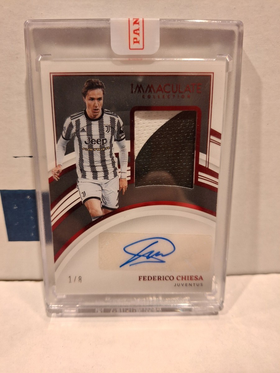 panini immaculate フェデリコキエーザ 2022-23 Panini Immaculate Federico Chiesa Ruby Memorabilia