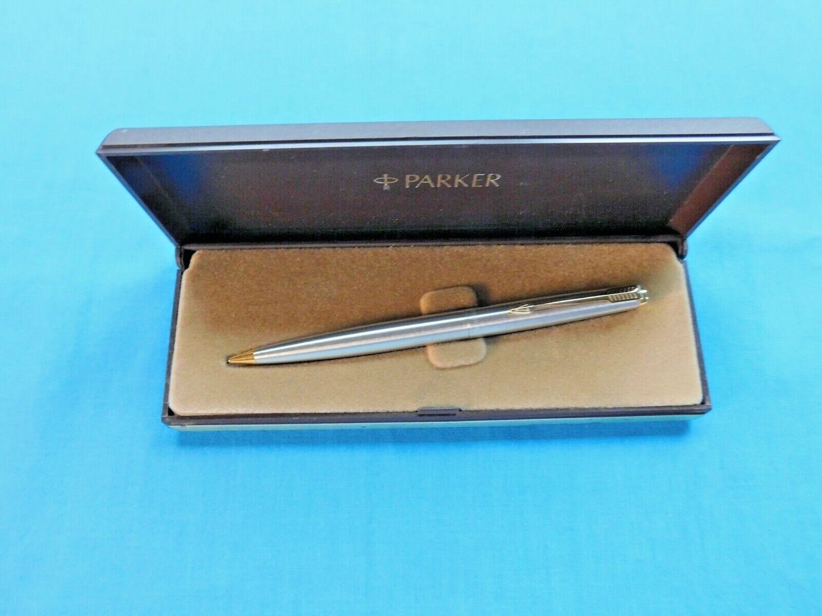 VINTAGE PARKER MECHANICAL PENCIL NIB GOLD/SILVER ARROW WRITING INSTRUMENT~NEW