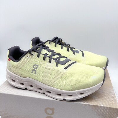 On Cloudgo Wide Running Shoes Sneaker Frost/ Hay Mens Size  display picture 1