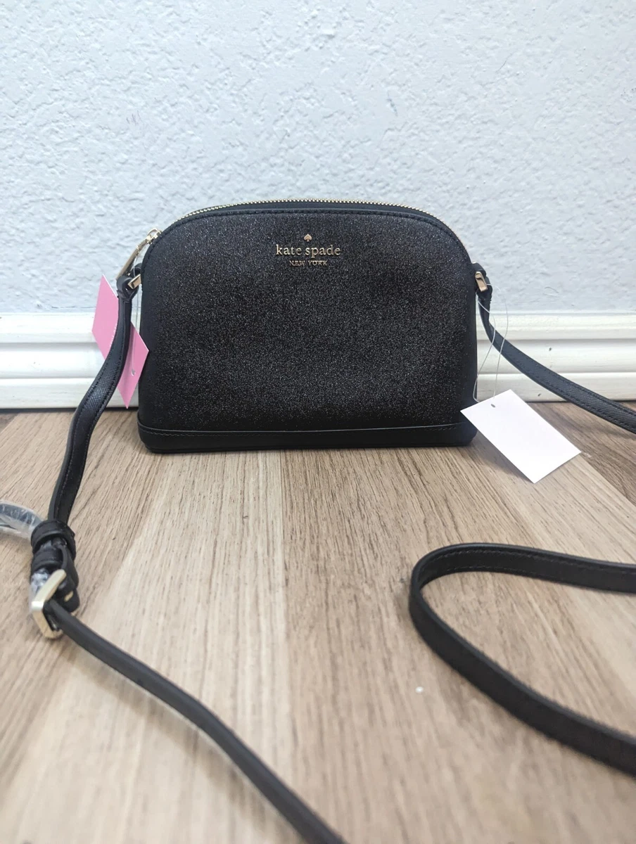 Sparkly crossbody shop bag