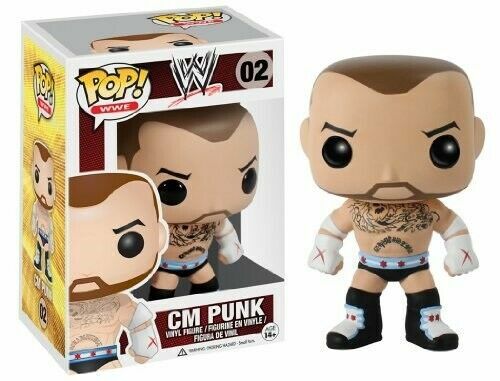 Funko POP WWE: C.M Punk Action Figure 