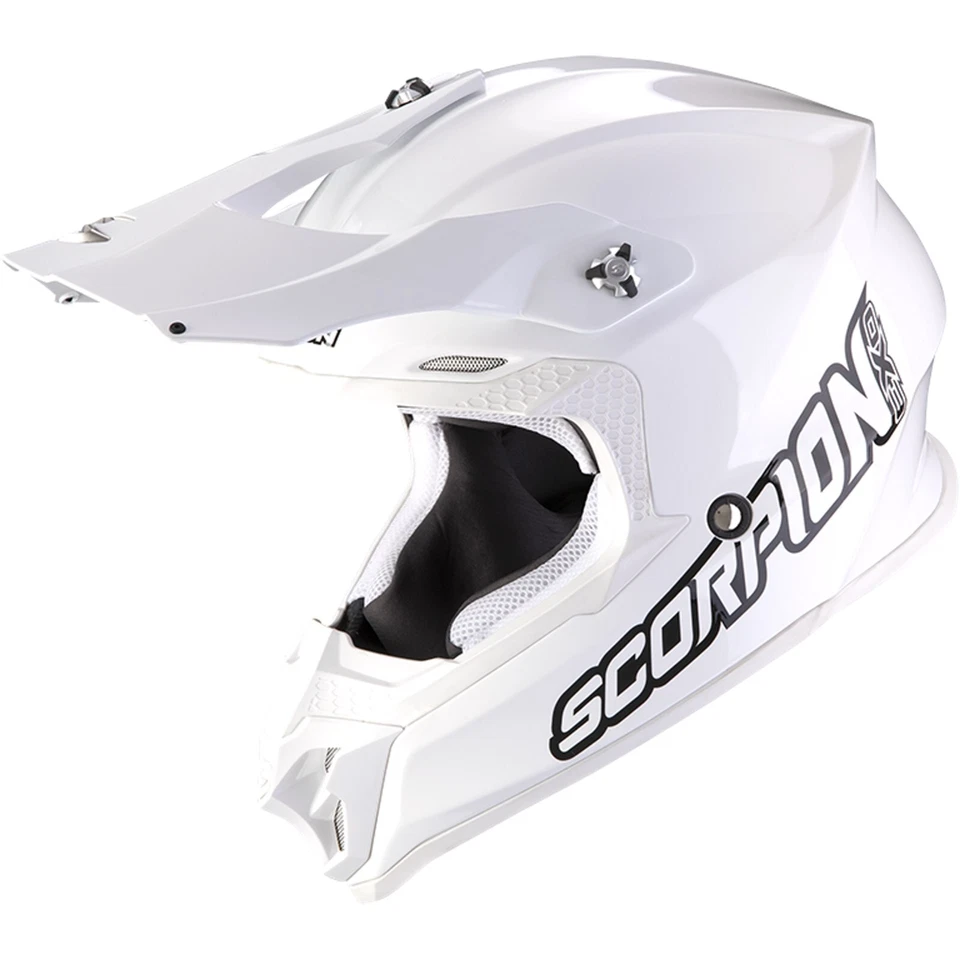 Scorpion Offroad Casque Gr. M VX-16 Evo Air Blanc Crosshelm 146-100-05-04