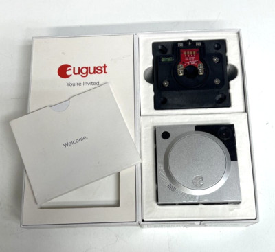 August Doorbell Cam Silver AUG-AB01-M01-S01  ***NEW OB***