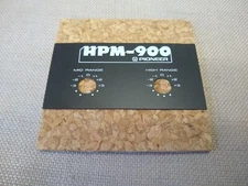 ORIGINAL PIONEER HPM 900 ATTENUATOR FREQUENCY CONTROL DECAL