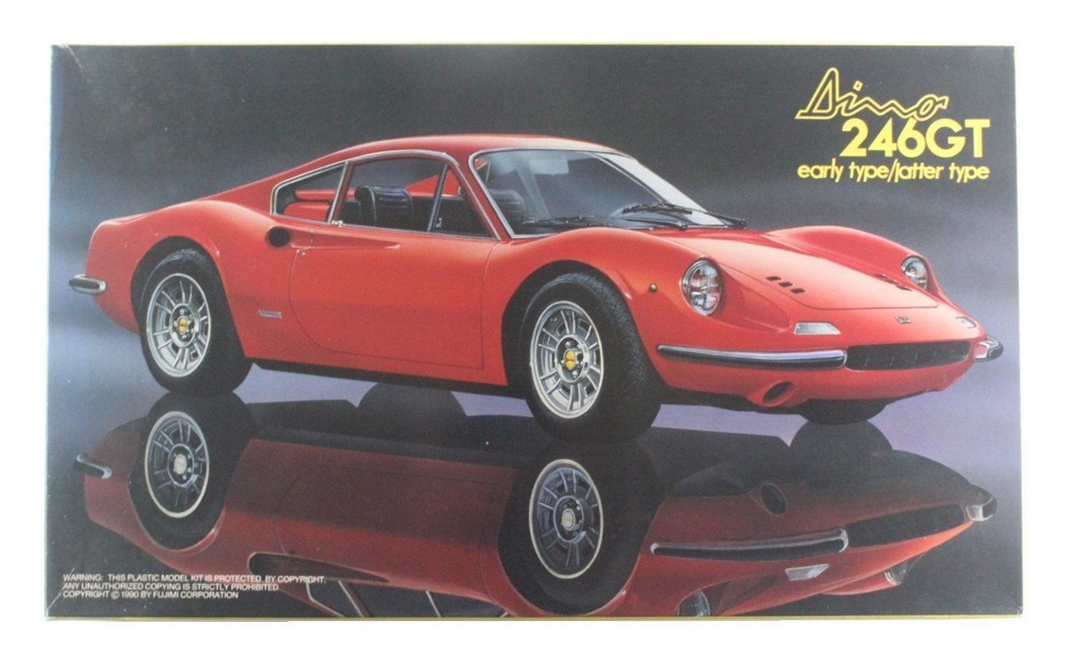 1⁄24 246GT Dino Ferrari Fujimi - Kit FERRARI by step DINO Scale 