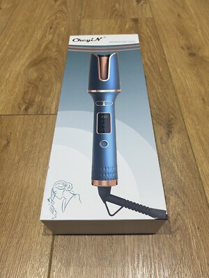Automatischer Lockenwickler, CkeyiN Lockenwickler für langes Haar mit 4 Geschwindigkeiten verstellbar