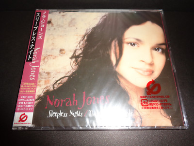 SLEEPLESS NIGHTS by NORAH JONES w/Those Sweet Words-Rare Japanese Release--CD