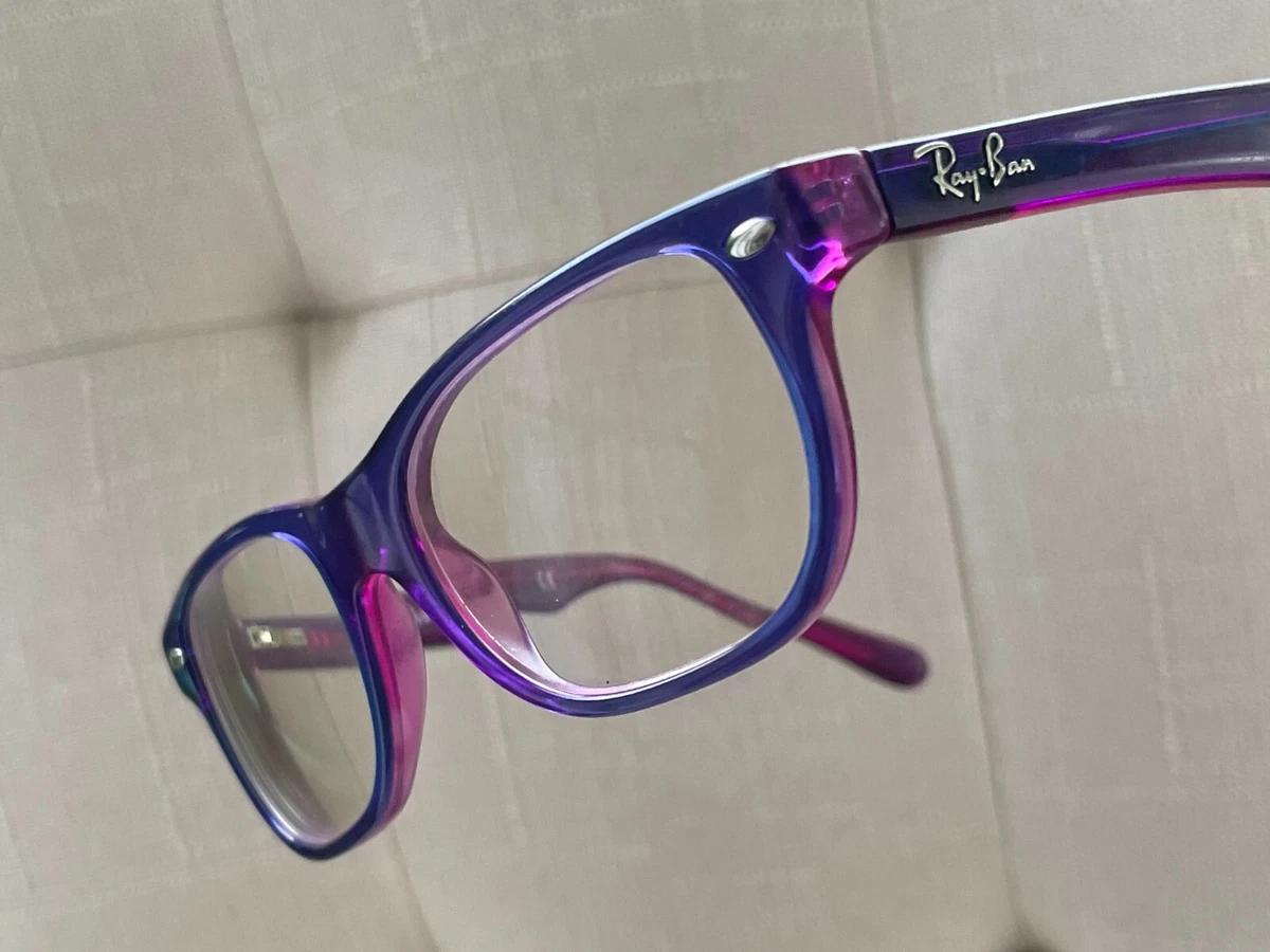 Ray-Ban Youth Girl Glasses Frame Purple Tone RB1555 Glasses 46[]16 