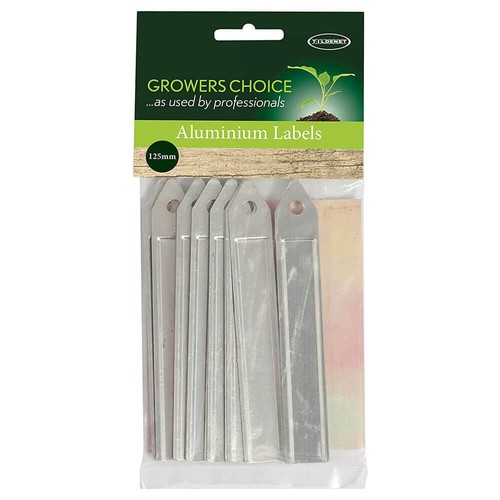 Aluminium Plant Labels Garden Herb Metal Tags Name Markers