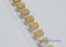 20pcs Tantalum Capacitors 107C 16V 100uF Type E SMD 7343 10 Surface Mount