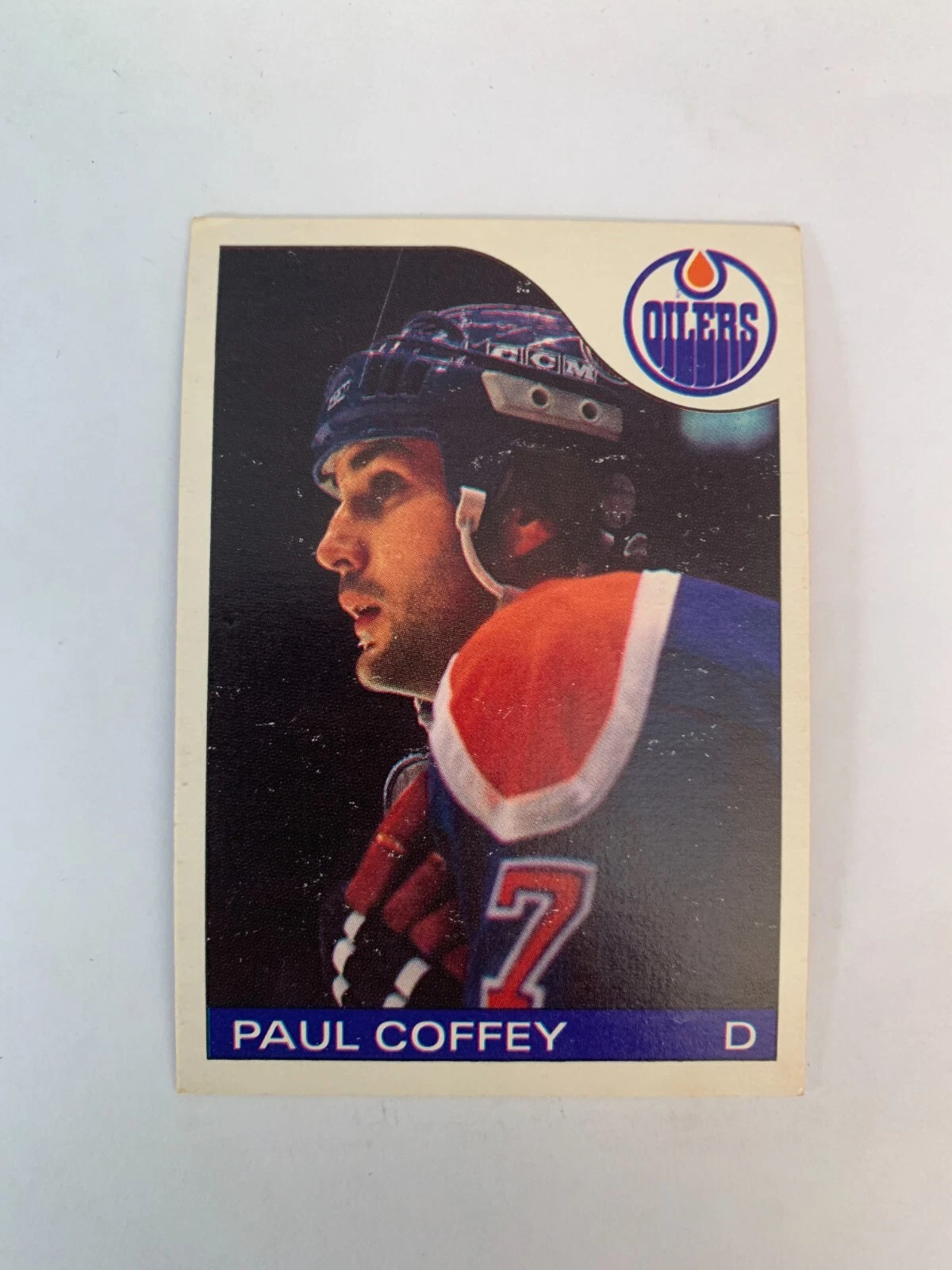 Paul Coffey trading card