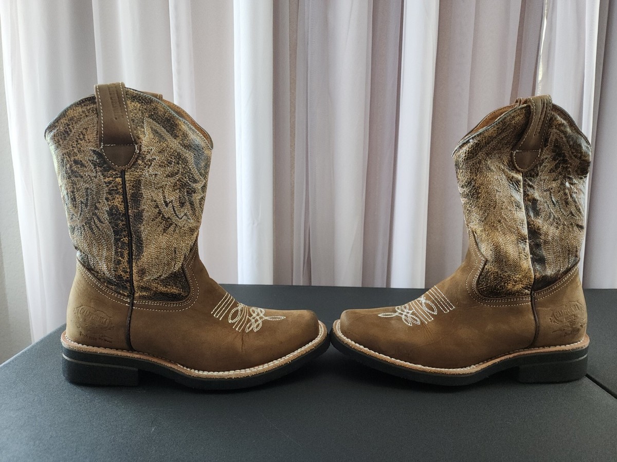 California De Mabi Square Toe Cowboy Rodeo Western Boots Size US  10 California De Mabi Square Toe Cowboy Rodeo Western Boots  main image 2
