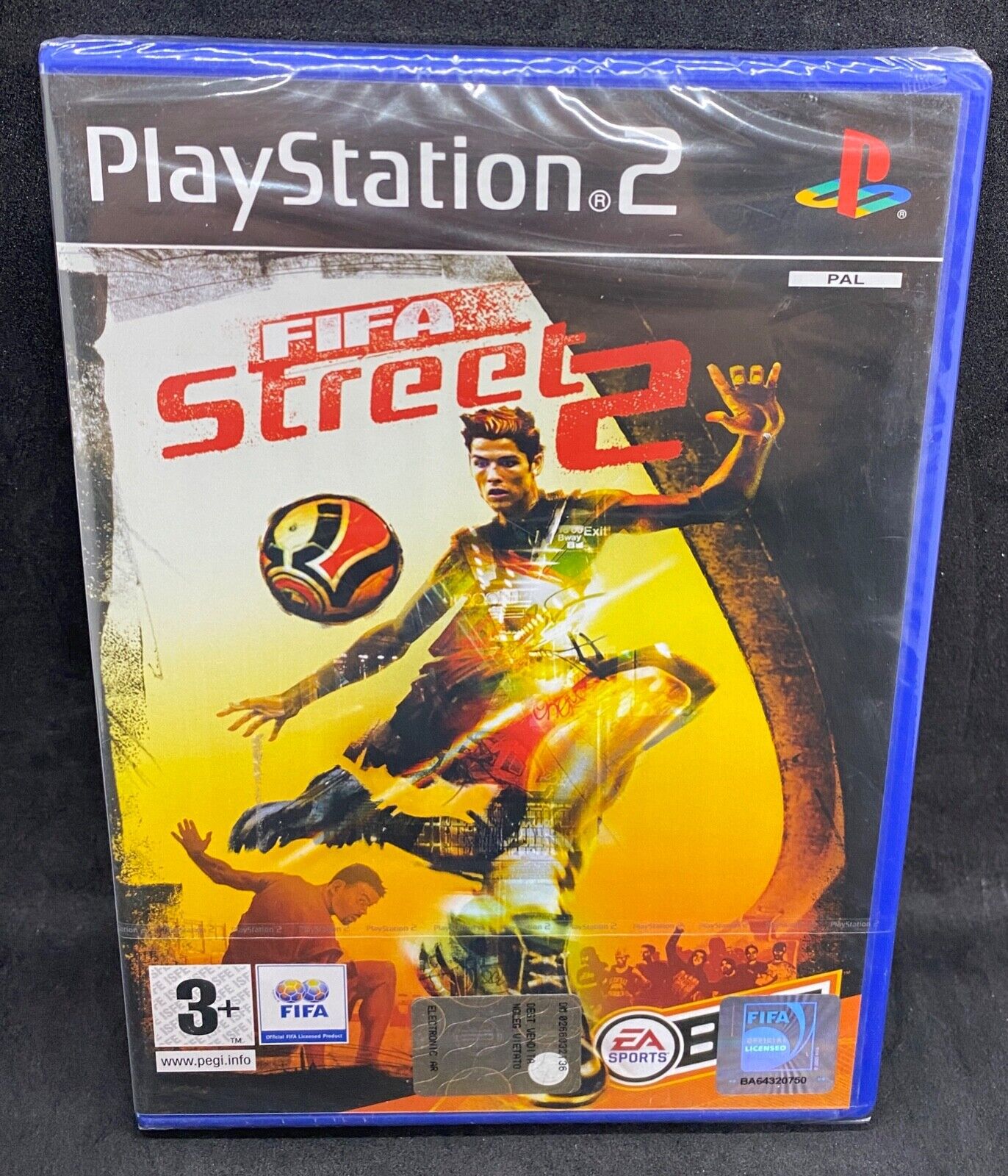 Fifa Street 2 PLAYSTATION 2 Nouveau Scellé Pal PS2 W/CR7 Cristiano Ronaldo Etui