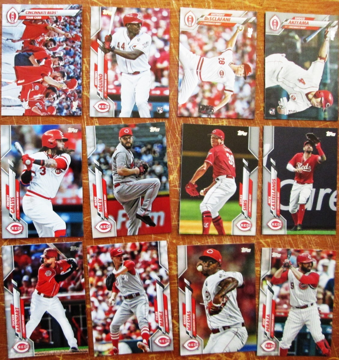 MLB TEAM SET: 2020 Cincinnati Reds 25 Cards Castellanos, Votto
