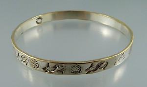 FISH DESIGN SILVER BRACELET BY TAXCO MEXICO