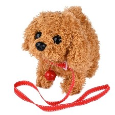 Interactive Plush Puppy Toy - Walking, Barking, Tail Wagging Companion for Kids