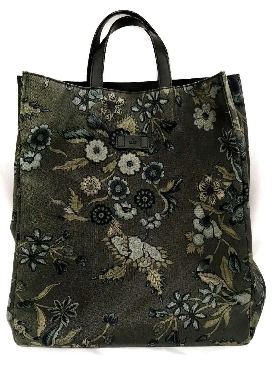 Gucci — GUCCI Green Tote Bag 16.9 inches