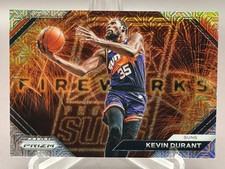 2023-24 Prizm Kevin Durant Fireworks Mojo Prizm /25