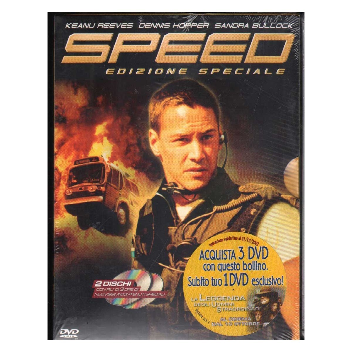 Speed - Jan De Bont Universal DVD Special Edition - 8239127 Sealed