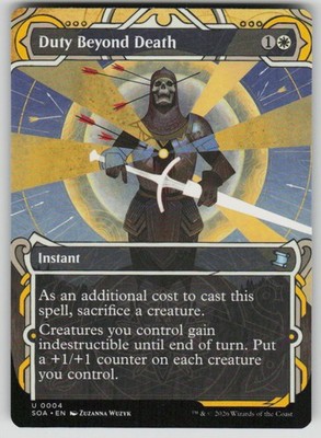 Duty Beyond Death Uncommon Secrets of Strixhaven: Mystical Archive 4 MTG NM 2026