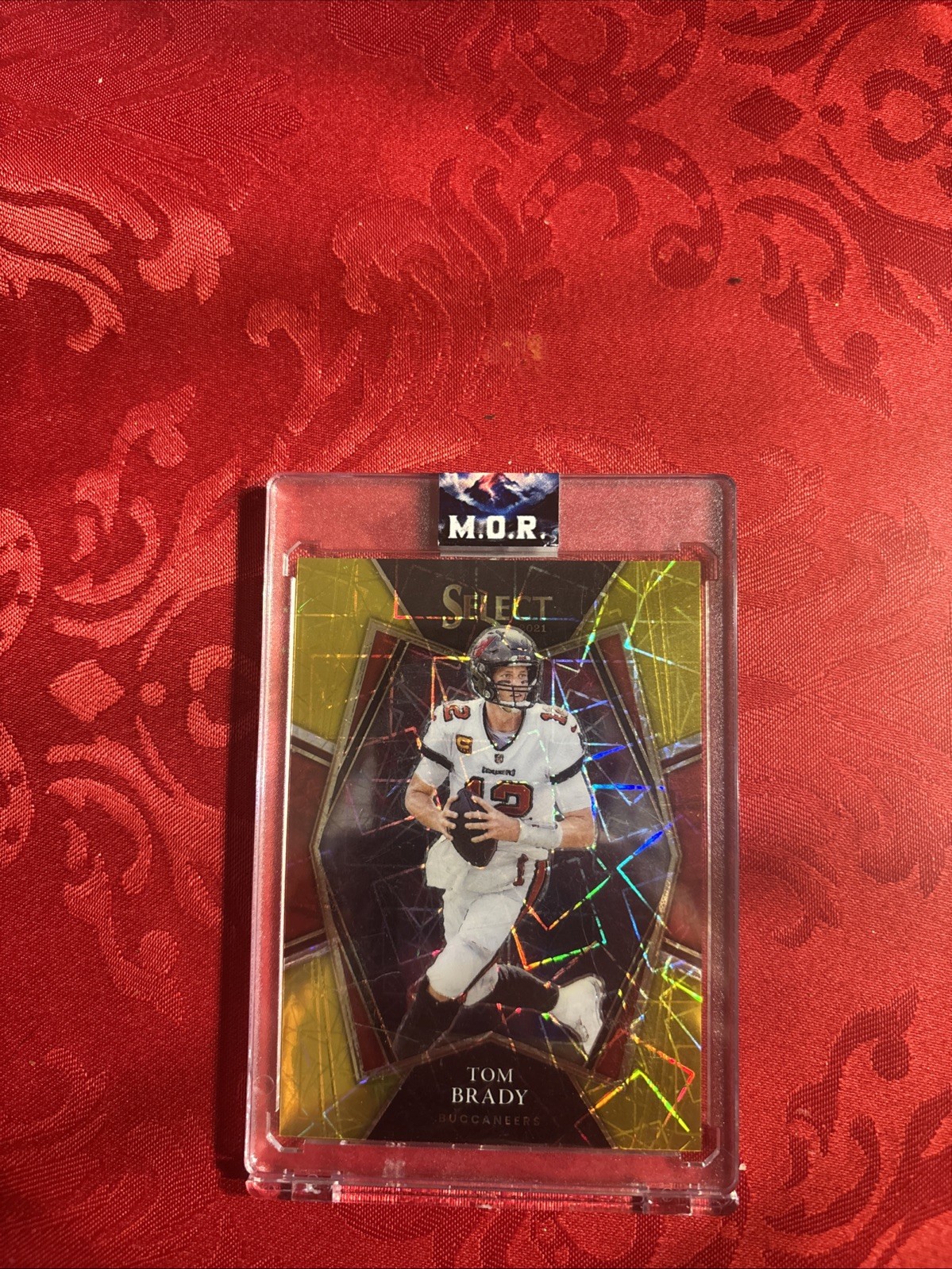 Tampa Bay Buccaneers Tom Brady 2021 Select Prizm Premier Level Gold 5/10 SB SZN