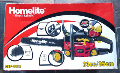 Homelite / Ryobi Kettensäge CSP 3314 Benzinmotor 33cc/35cm nagelneu versiegelt!