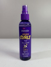 Aussie Miracle Curls Curl Refresher Spray Gel 5.7 Oz for All Hair Types. Gift