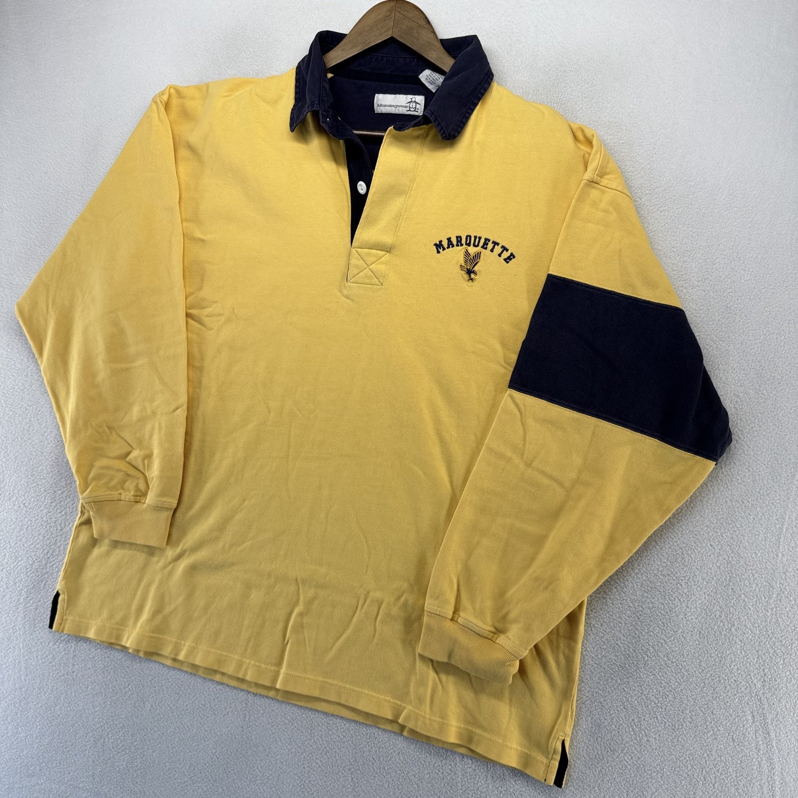 Vintage Marquette University Rugby Shirt Men