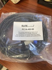 Elite Core PC14-AB-50 PowerCon power extension cable