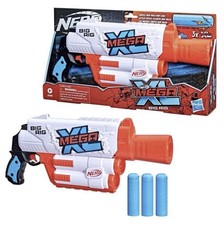 Nerf Mega XL Big Rig Blaster, 3 Nerf Mega XL Whistler Darts, Largest Darts Made