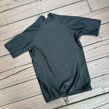 Coreskin Wet Shirt Men s Medium Black Surf Scuba Fleece Lined Diving Surfing