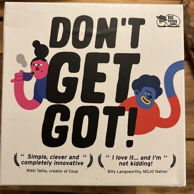 ''DON'T GET GOT!'' (2018) EIN GEHEIME MISSIONEN PARTYSPIEL FÜR 2-8 VON BIG POTATO GAMES