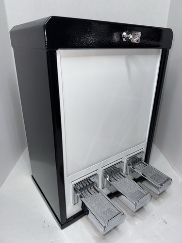 Black $1 Vend 3 Column Sticker Tattoo Pokemon Card Vending Machine Sports Cards