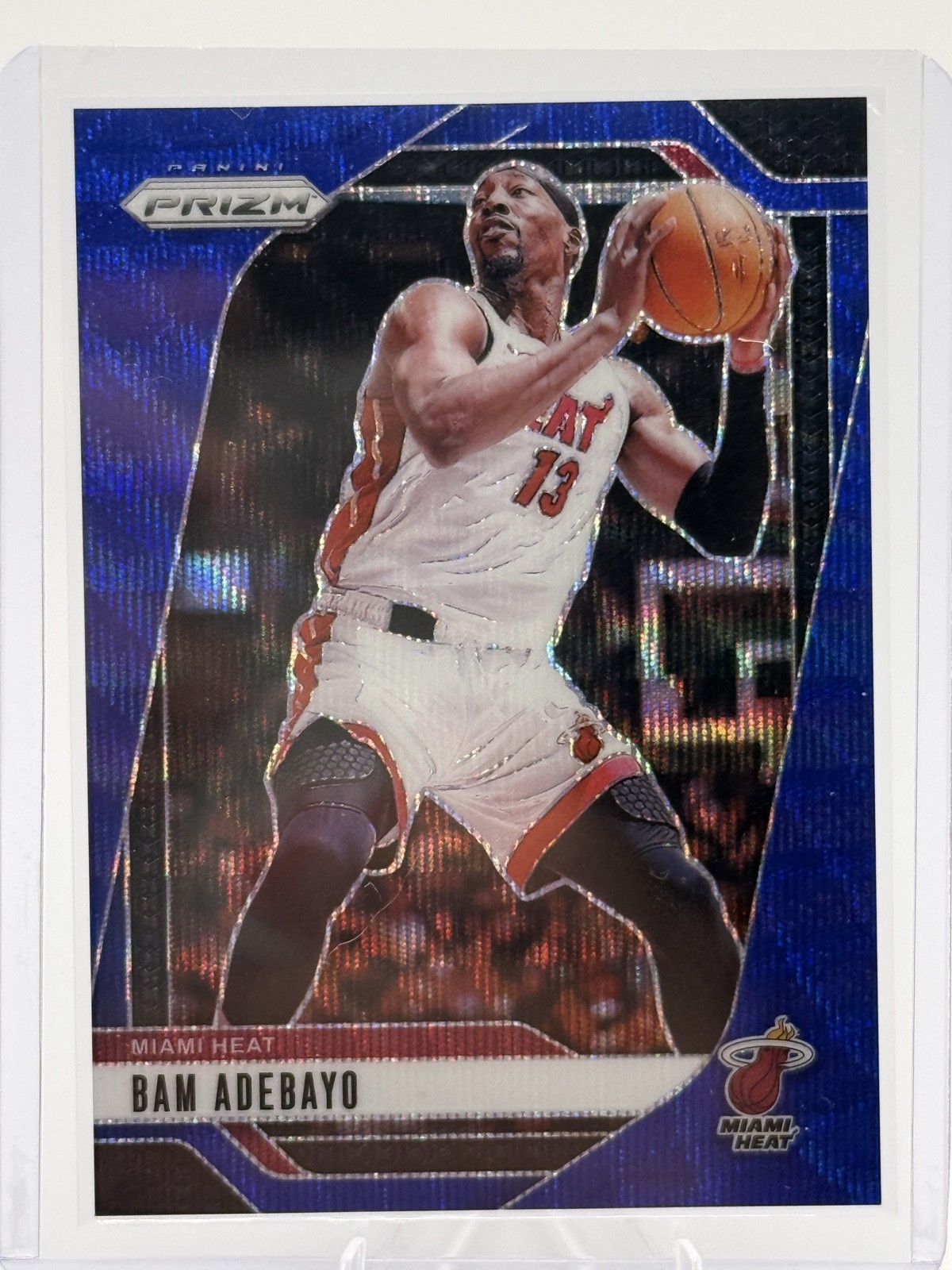 2024-25 Panini Prizm - Bam Adebayo #97 Blue Wave Prizm /125