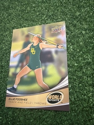 2026 UPPER DECK WORLD OF SPORTS Ellie Fooshee #115 Baylor Track BA1