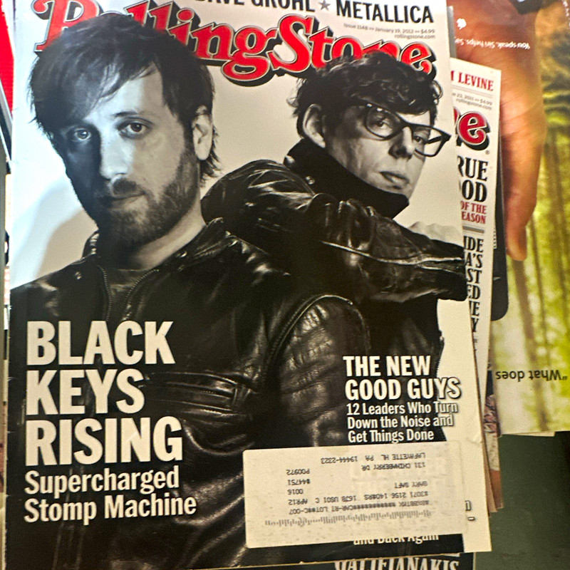 Rolling Stone Magazine Issue 1146 January 2012 The Black Keys Cover (English)