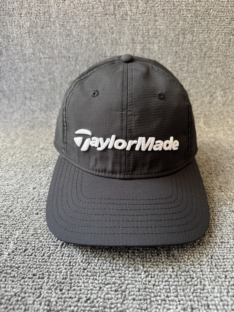 TaylorMade Golf Baseball Cap Strapback Black One Size Adjustable S2703
