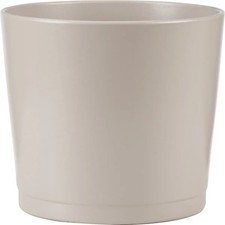 Scheurich Übertopf Serie 883 Ø 17 x 14,5 cm taupe  Keramiktöpfe