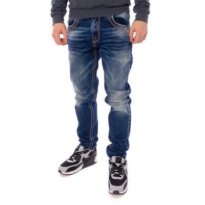 Cipo and Baxx CD530 Jeans Herren Hose middle blue 16480 