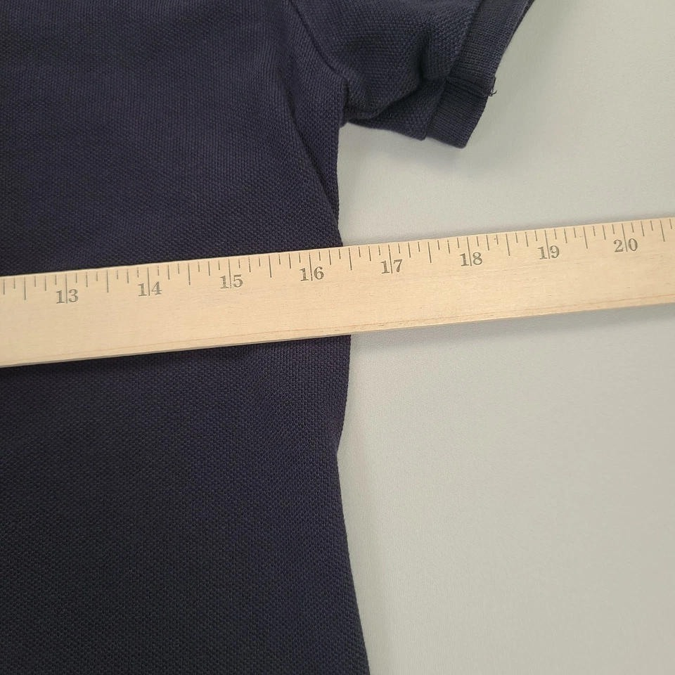 Ralph Lauren Sport Polo Shirt Dress Womens Small Black Cotton Short Sleeve - Image 4 of 4