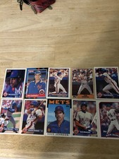 New York Mets Baseball Card Collection (10 Cards)
