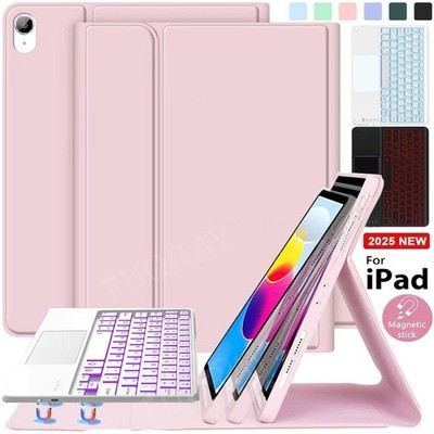 Beleuchtete Touchpad Tastatur Für iPad 11/10/9/8/7th Gen Air M2 M3 Pro 11 Hülle
