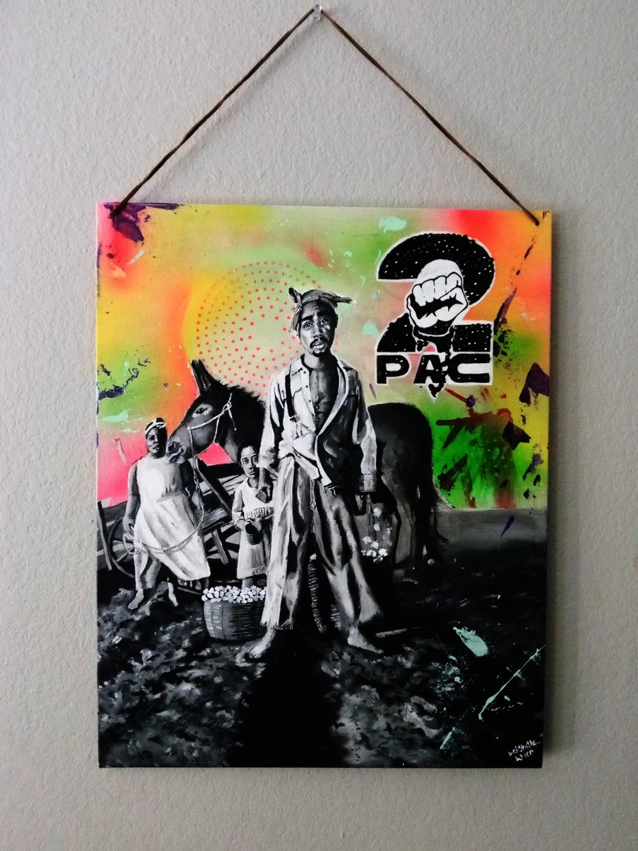 2pac Canvas In Art Paintings for sale | eBay