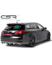 Heck Ansatz Einsatz Spoiler Tuning Diffusor für Opel Insignia A HA103