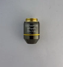 Olympus UPlanFl 10x/0.30 ∞/– UIS Infinity Microscope Objective RMS