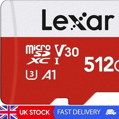 512GB Micro SD Karte E Serie, microSDXC UHS-I Flash Speicherkarte mit Adapter -