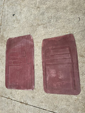 88-98 Chevy Silverado Suburban Tahoe Gmc Sierra Front Heavy Red Floor Matts Oem
